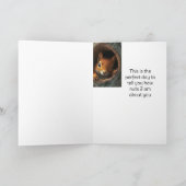 Verjaardag Happy Schattige Fun Nuts Over You Eekho Kaart (Binnen)