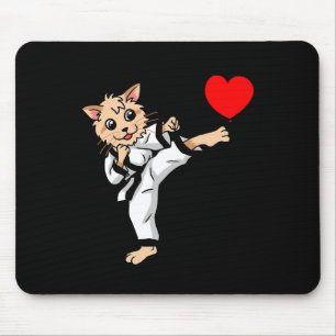 Verjaardag Hart Verjaardag Groeten Cat Karate Judo Muismat