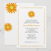 Verjaardag Heerlijke Daisy Bericht Sweet 16 Kaart (Voorkant / Achterkant)