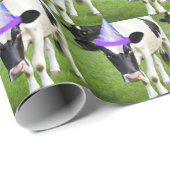 Verjaardag Heifer Holstein Koe Cadeaupapier (Rol Hoek)
