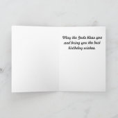 Verjaardag heksen verjaardagskaart kaart (Binnen)