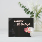 Verjaardag Hen Feestdagenkaart (Staand voorkant)