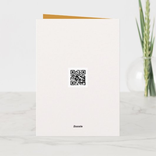 Verjaardag Herfst Hamster In Een Walnut Shell Kaart (Achterkant)