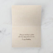 Verjaardag Herfst Overdekte Brug Kaart (Binnen)