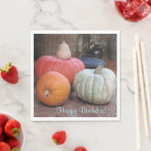 Verjaardag herfst thema servet (Insitu)