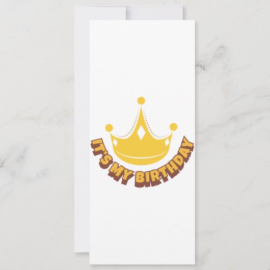 Verjaardag Het is mijn verjaardag - Gift Idea Kaart (Voorkant)