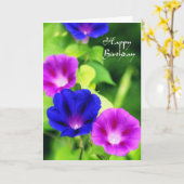 Verjaardag - het Wenskaart van de Gloriën van de Kaart (Gele Bloem)