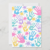 Verjaardag High Five Kaart (Achterkant)