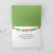 Verjaardag Holstein Koe Humor Kaart (Binnen)