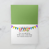 Verjaardag Holstein Koe in de wei Kaart (Binnen)