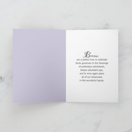 Verjaardag hortensia tuin kaart (Binnen)