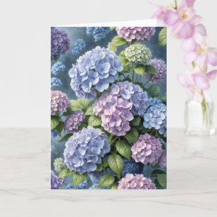Verjaardag hortensia tuin kaart