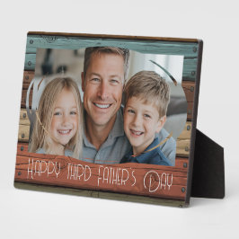 Verjaardag houten aangepaste foto vaders dag fotoplaat