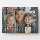 Verjaardag Houten Custom Photo Vaders Day1 Fotoplaat (voorkant)