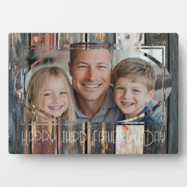Verjaardag Houten Custom Photo Vaders Day1 Fotoplaat