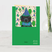 VERJAARDAG HUISDIEREN KAART (Achterkant)