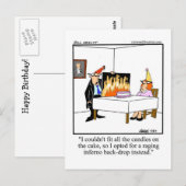 Verjaardag Humor Ansichtkaart "Spectickles" Briefkaart (Voorkant / Achterkant)