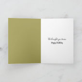 Verjaardag Humor met Bluebirds Kaart (Binnen)