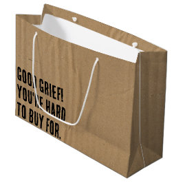 Verjaardag Humor tekst op karton Groot Cadeauzakje