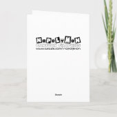 Verjaardag Humor, wanneer varkens vliegen Kaart (Achterkant)