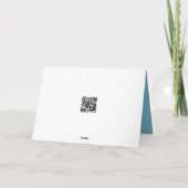 Verjaardag Humor zeemeeuw neergestreken op een Zee Kaart (Achterkant)