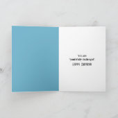 Verjaardag Humor zeemeeuw neergestreken op een Zee Kaart (Binnen)