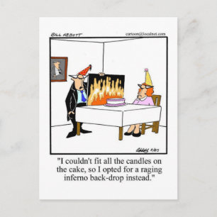 Verjaardag Humoransichtkaart "Spectickles" Briefkaart