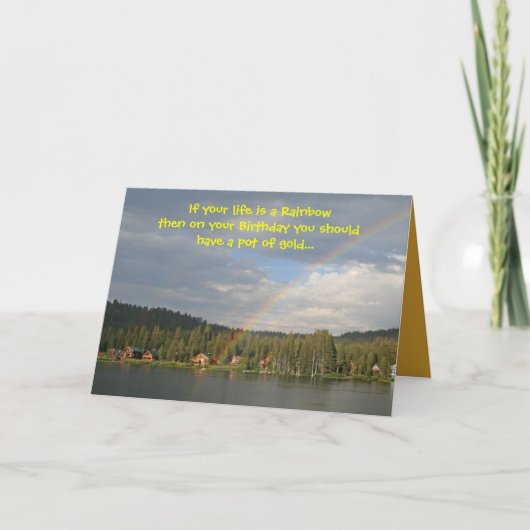 Verjaardag, humoristisch kaart (Voorkant)