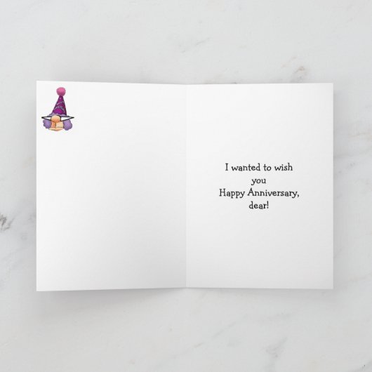 Verjaardag Humoristische Verjaardagskaart Voor Hem Kaart (Binnen)