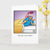 Verjaardag Humoristische Verjaardagskaart Voor Hem Kaart (Gele Bloem)