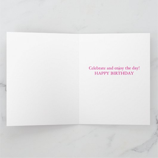 Verjaardag Ice Cream Cone Three Flavor Wenskaart Bedankkaart (Binnen)