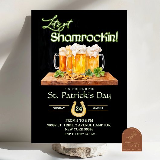 Verjaardag Ierse Klaver St. Patrick Kaart