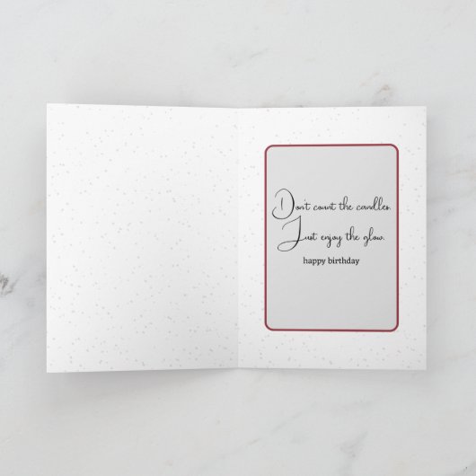 Verjaardag Ierse setter die in sneeuw loopt Kaart (Binnen)