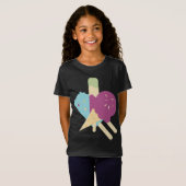 Verjaardag ijs  t-shirt (Voorkant volledig)