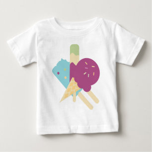 Verjaardag Ijsje Baby T-Shirt
