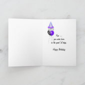 Verjaardag in 1954 kaart (Binnen)