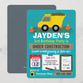 verjaardag in aanbouw kaart (Voorkant / Achterkant)