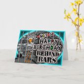 Verjaardag in de gevangenis kaart (Gele Bloem)