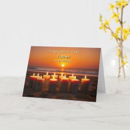 Verjaardag in herinnering overleden vader kaart