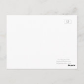 Verjaardag in het Fabelachtige Briefkaart van Las (Achterkant)