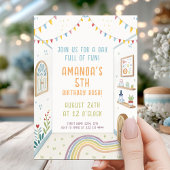 Verjaardag in Play Zone Maze Kaart