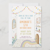 Verjaardag in Play Zone Maze Kaart (Voorkant)