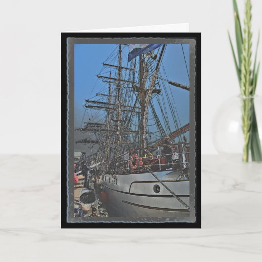 Verjaardag in Port Kaart (Voorkant)