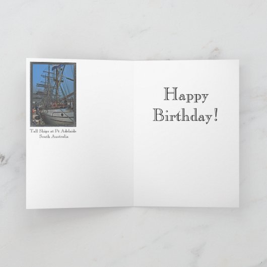 Verjaardag in Port Kaart (Binnen)