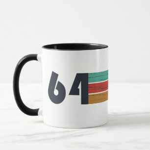 Verjaardag in vintage stijl 1964 mok