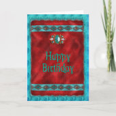 Verjaardag - Inheemse Amerikaan - Zuidwestelijke Kaart (Voorkant)