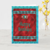 Verjaardag - Inheemse Amerikaan - Zuidwestelijke Kaart (Gele Bloem)