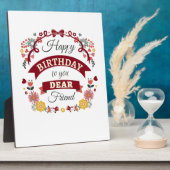 verjaardag is een jaarlijkse gebeurtenis fotoplaat (Zijkant)