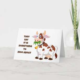 VERJAARDAG IS "IETS OM OVER TE MOEIEN" KAART