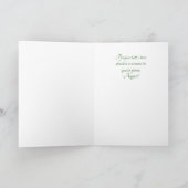 Verjaardag Italiaanse Buon Compleanno narcis tuin Kaart (Binnen)